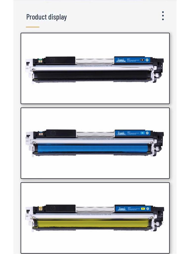 Gezhige CF350A Toner Cartridge for HP 130A MFP M176/M176fn/M177/M177fw 353