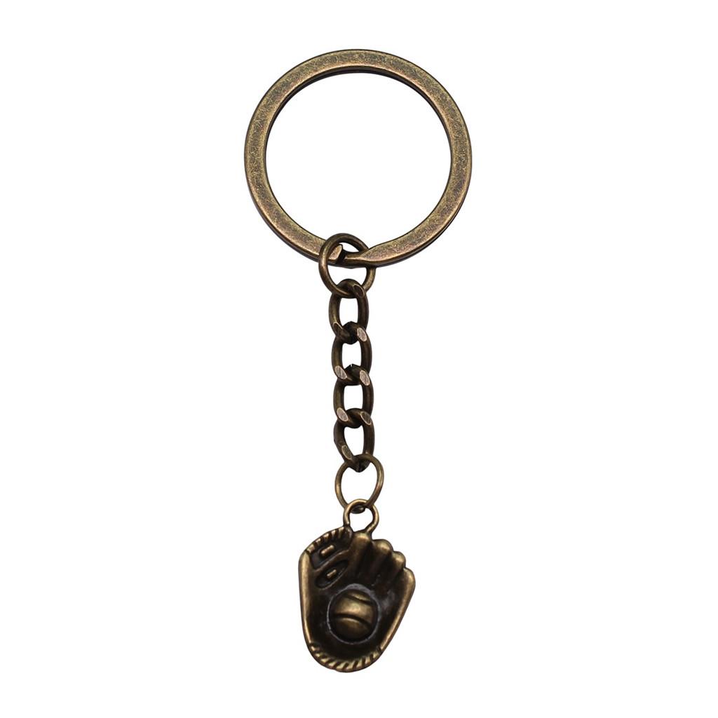 Metal Fittings Yoga Keychain Sport Theme Key Ring Souvenir 28mm