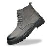 Neueste Designer Echte Lederschuhe Herren Militär Taktische Stiefel Mann Sneakers Rutschfest Motorrad Winter Luxusstiefel Hohe Qualität