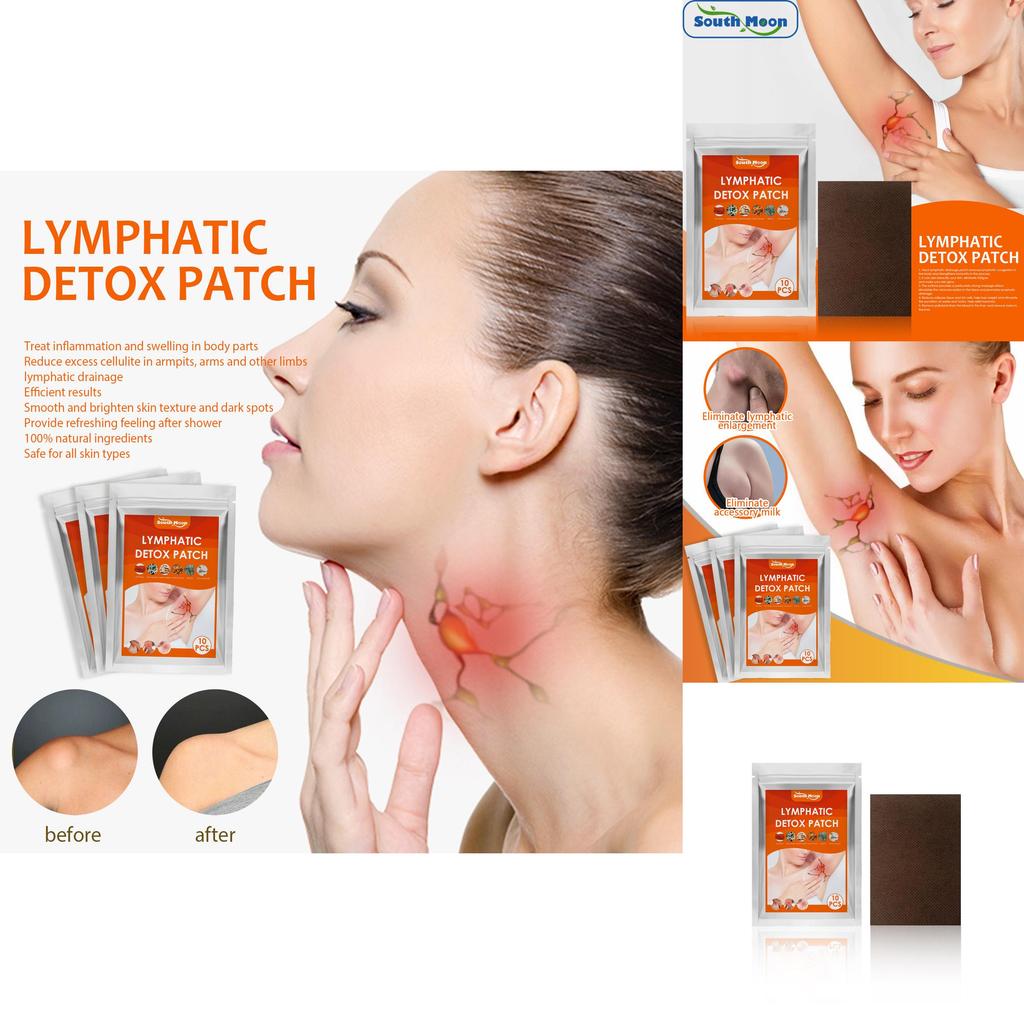 Superior Auxiliary Breast Lymphatic Care Patches Body Health Set 10pcs