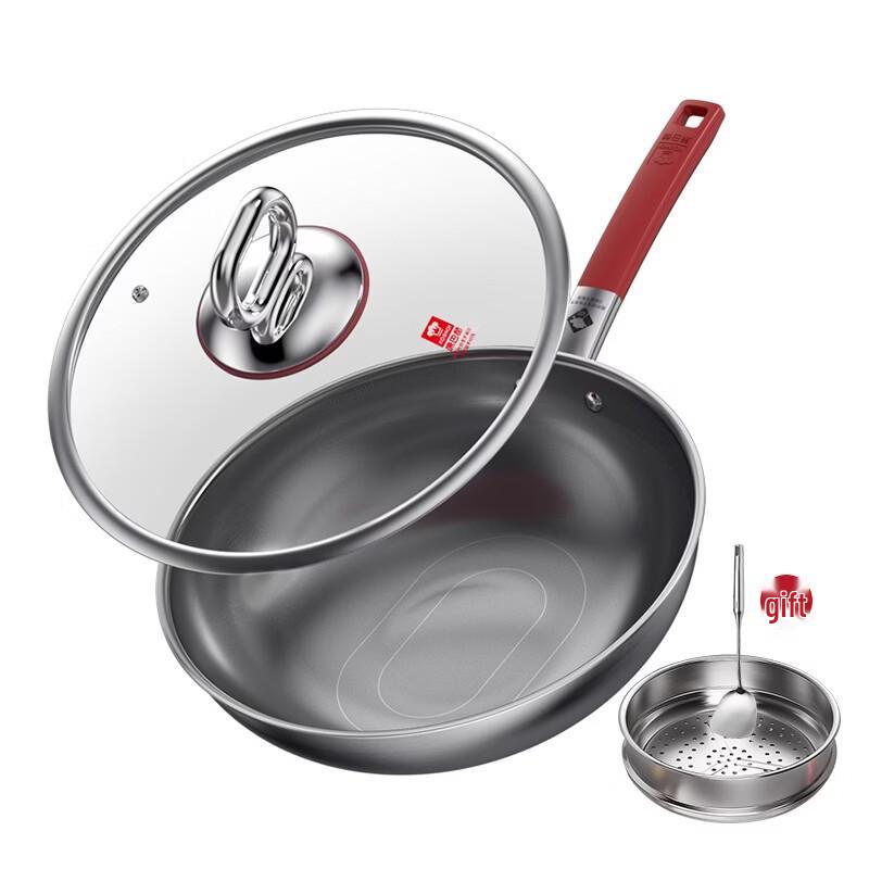 KOBACH 3rd Gen Titanium Stainless Steel Wok