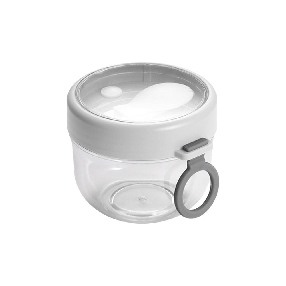 

With Spoon Salad Cup Leak Proof Yogurt Jar Easy Clean Sealed Cup Breakfast