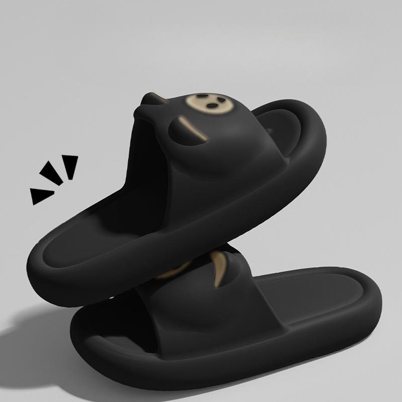 

Новые шлепанцы на толстой подошве с увеличением роста, уличные пляжные комнатные туфли на толстой подошве Fits 43-44 чёрный