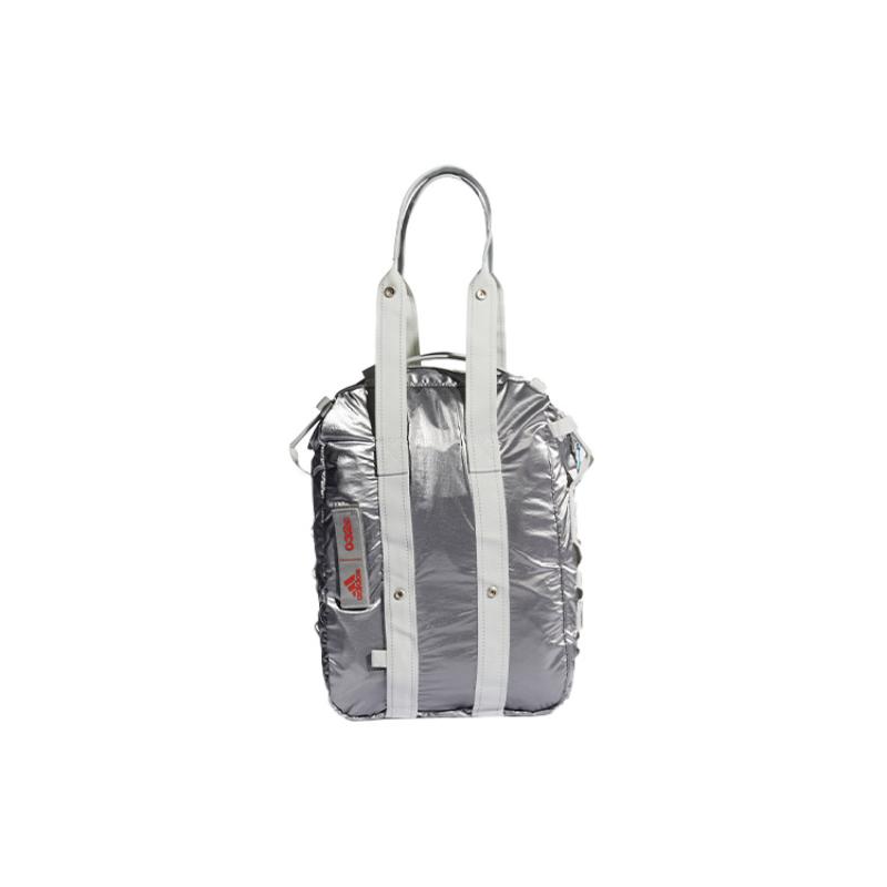 Adidas Originals Trefoil 032C Collaboration Polyurethane Handbag Unisex Light Gray Adidas H62026