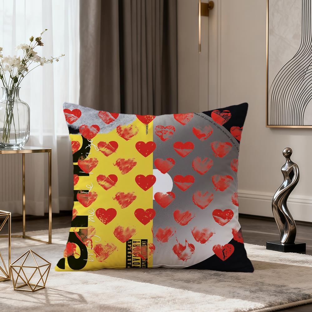 band Bring Me the hHorizon cushion cover soft Comfort Pillowcase for Sofa nap Living Room party Home pet Decor Pillowcover