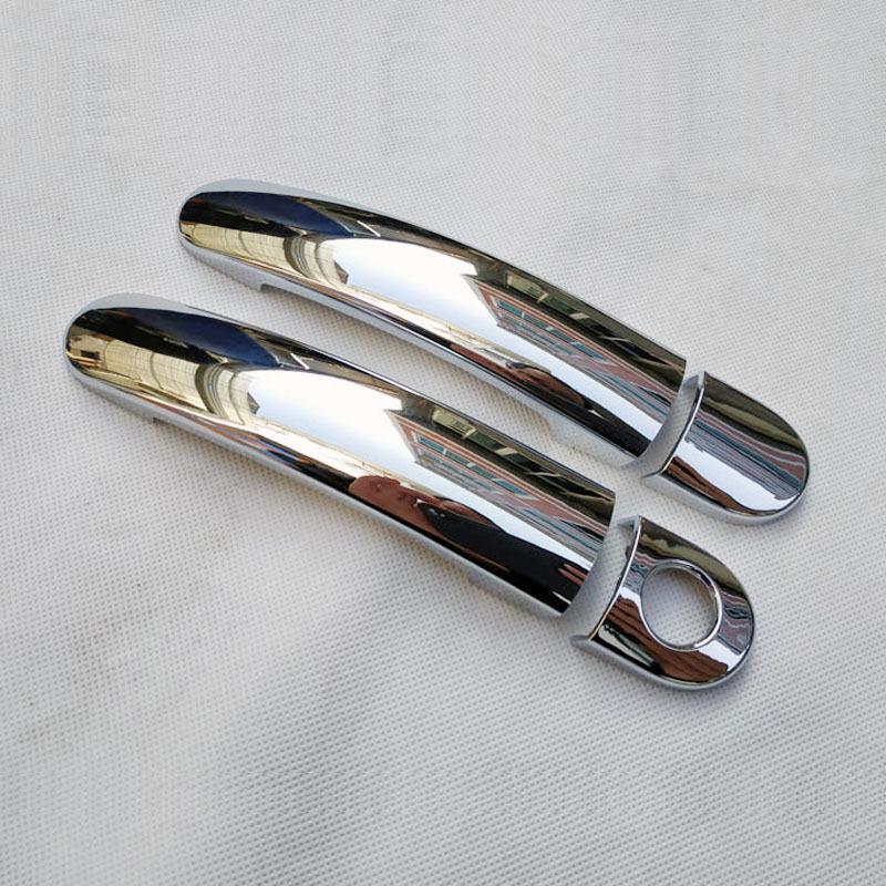 Cache-poignée de porte chromé pour Seat Ibiza 6l 6j Mk3 Mk4 Style de voiture Accessoires automobiles Plastique ABS