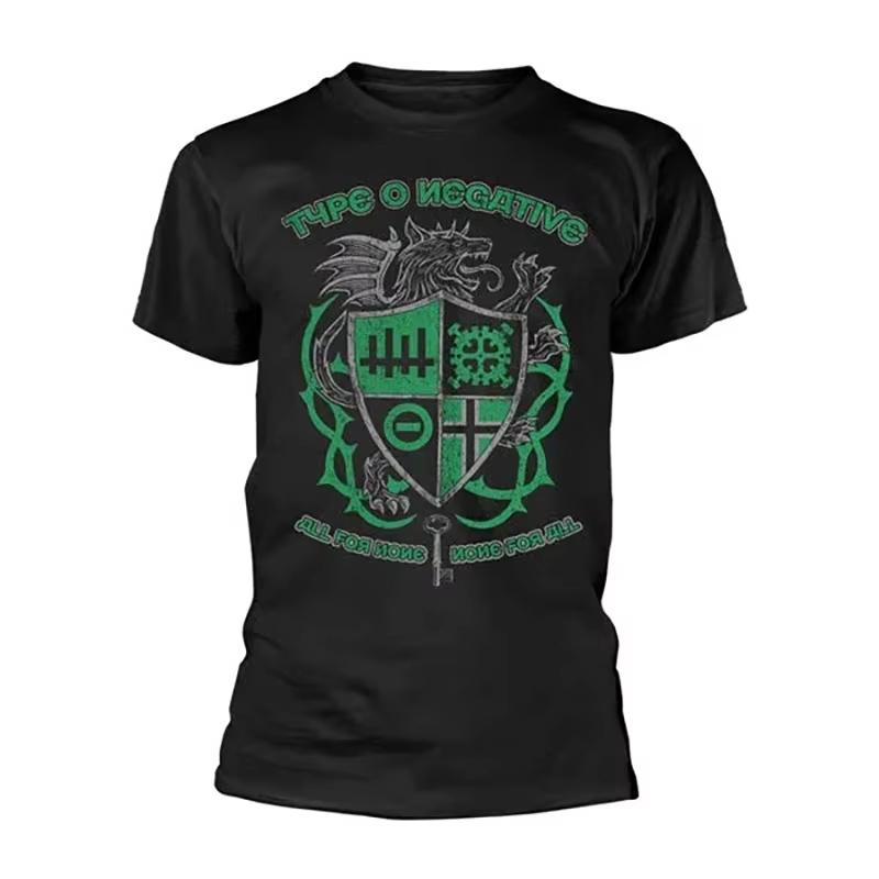 Na Type O Negative Band American Gothic Metal Dark Rock Casual TShirt Unisexs And Unisexs Luxury Brand Top 2026 New Band Logo