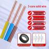 White Sheathed 2-Core Power Cord for Home, Available in 1/1.5/2.5/4/6 Square Sizes