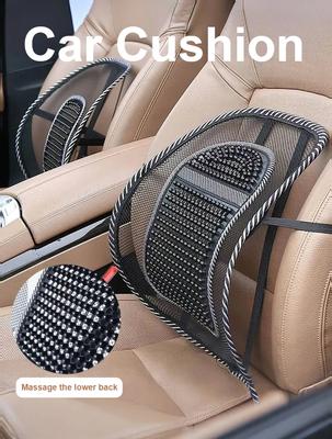Car Lumbar Support Cushion, Breathable Office Lumbar Support Cushion, Car Interior Accessories