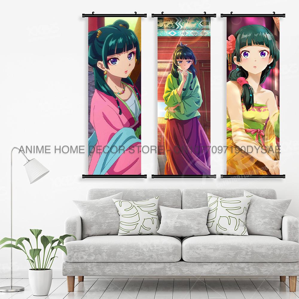 Japanese Anime The Apothecary Diaries Home Decoration Hanging Painting Canvas Print Wall Art Scrolls Picture Room Decor Poster