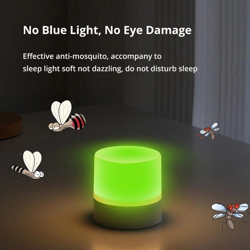 3pcs/6pcs Mosquito Repellent Night Light Led Mosquito Repellent Light Creative Portable Usb Home Bedroom Mini Night Light