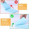 9 Pack Lined Sticky Notes 4"x6" Bright Colors Self-Stick Note Pads with Lines, 9 Colors Bulk Sticky Memo Pad for School, Office, Meeting