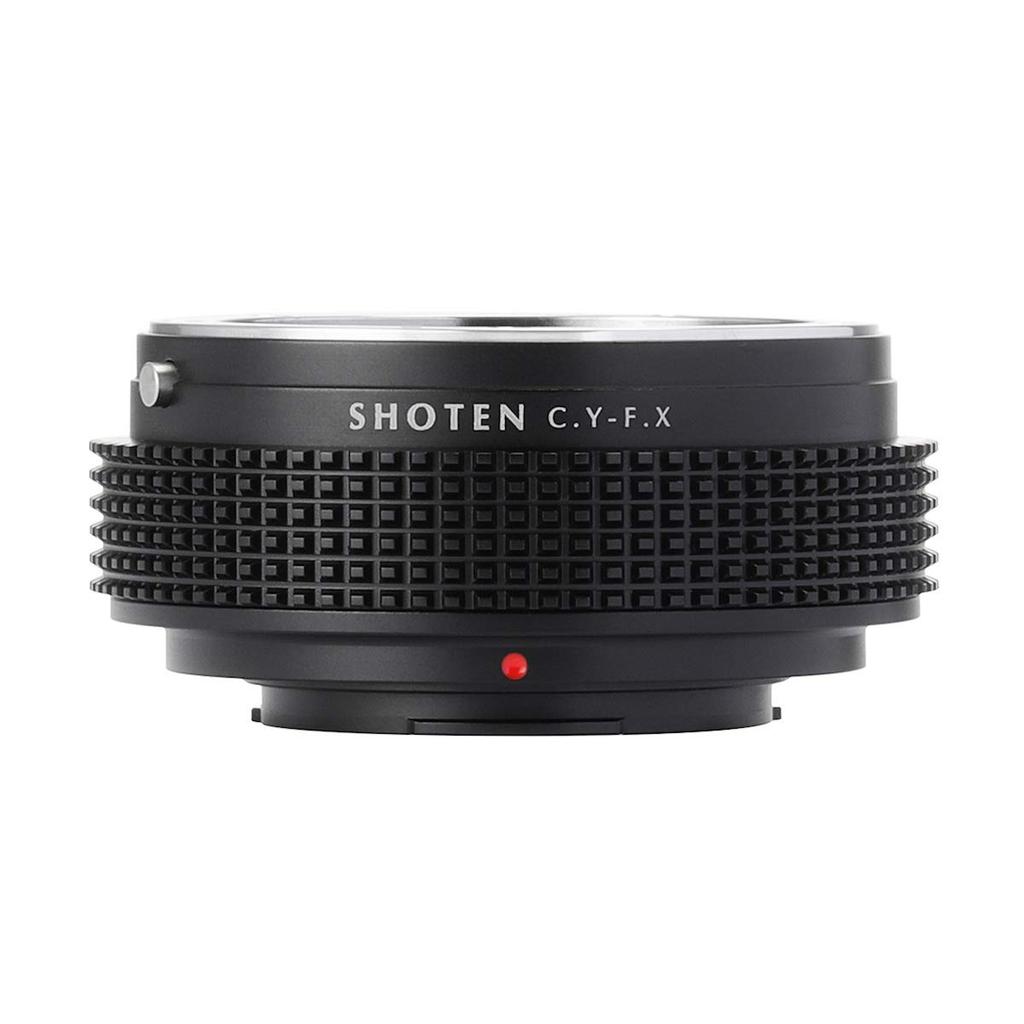 SHOTEN Mount Adapter Mount Lens To Fujifilm X Mount CY-FX (Yashica/Contax Conversion)