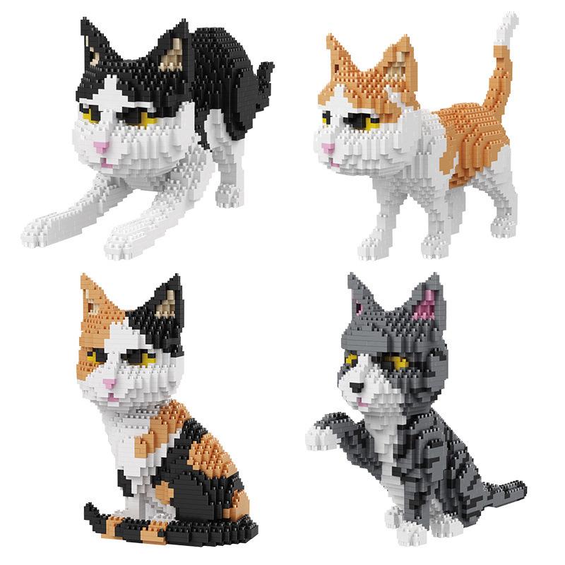Balody 16036 Small Pet Cat Building Blocks - Children's Educational Toy