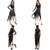 Dark Vampire Bride Halloween Costume For Women With Lace Polyester For Cosplay And Party
