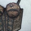 Fishbone Lace Corset Bottoming Shirt Girl's Suspender Vest Chic Slim Lace Crop Top  Lady