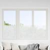 Vidaxl Window Film, 2 Pcs, Frosted, Floral Pattern, Pvc