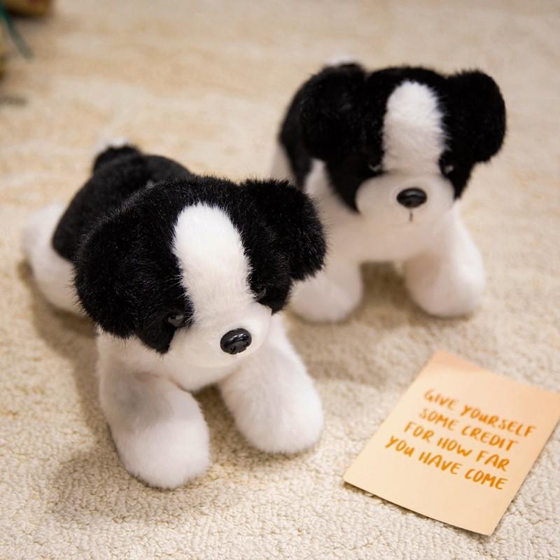 Leuchtendes Border Collie Plüschtier LED-Licht Kindergeschenk Für Kinder