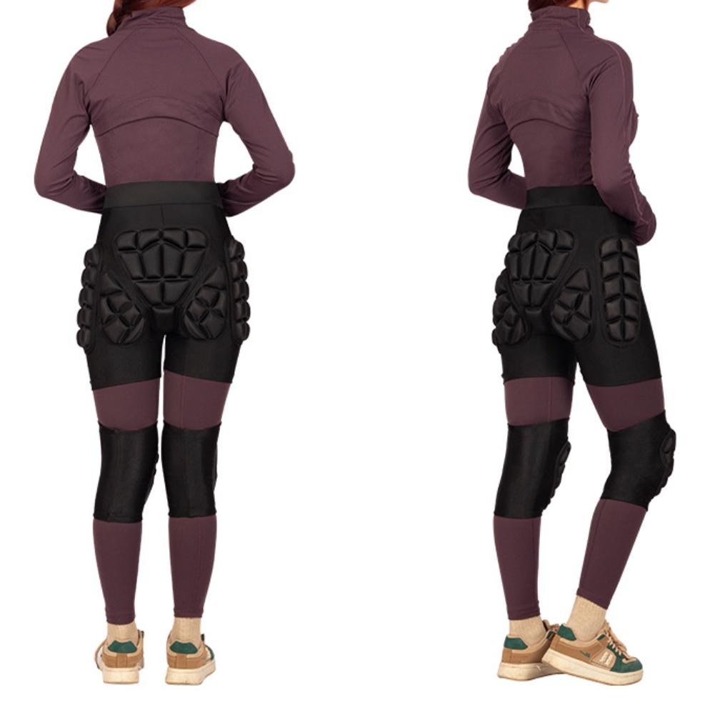 Ski Hip Protector Pants Thickened Hip-covering Pants Knee Pads Ice Skating And Fall Prevention Outdoor Ski Protective Gear