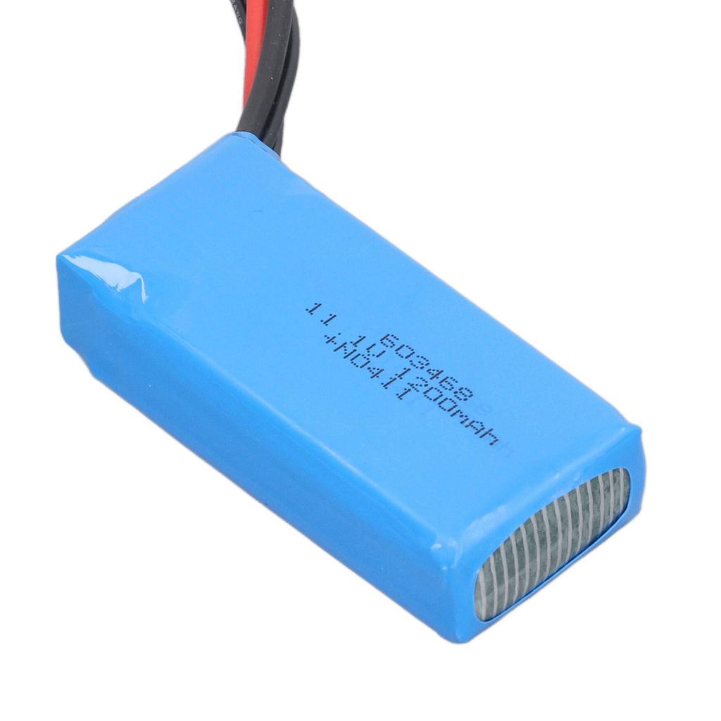 Remote Control Boat Battery Lightweight Safe 11.1V 1200mAh Battery Remote Control Boat Spare Parts for WL915