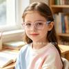Children’s Fashion Round Goggles - Jelly Color Frame, Lightweight & Comfortable Blue Light Blocking Lenses