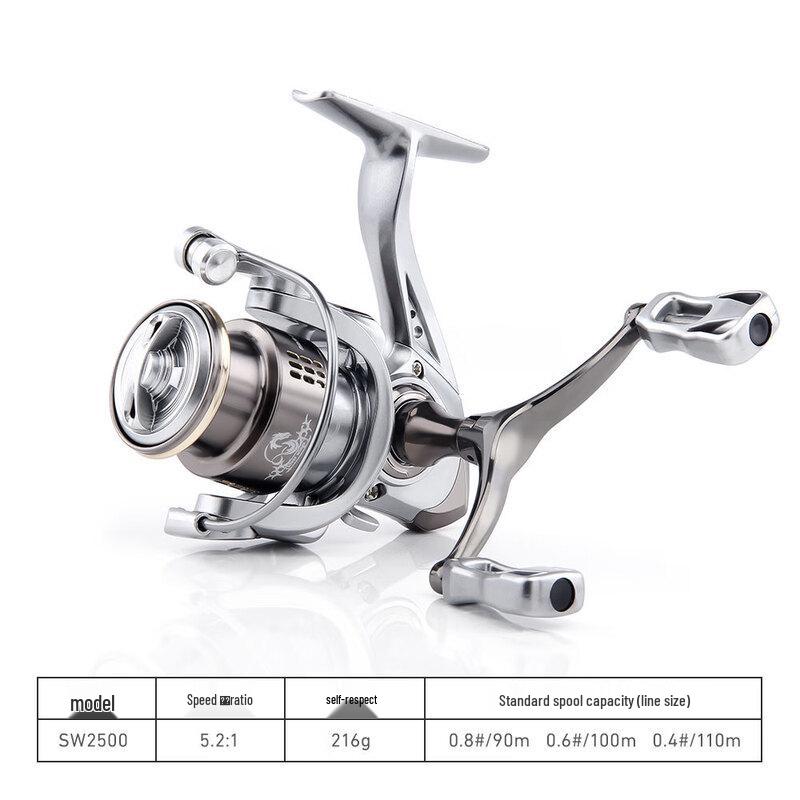 Mifflame Mini Golf Spinning Fishing Reel 2500S