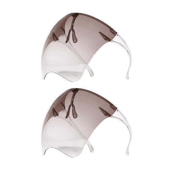 Sıçrama Korumalı Yüz Kalkanı Tam Yüz Koruma Maskesi Buğu Önleyici Şeffaf Yüz Maskesi Mutfak Pişirme Taşlama Kesme İçin Yeniden Kullanılabilir Sıçrama Koruyucu