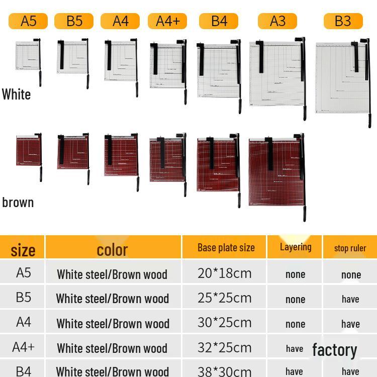 A4 Guillotine Paper Cutter for Office and Home