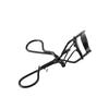 Ultra-Wide Black Eyelash Curler - Long-Lasting Setting Tool In Silver