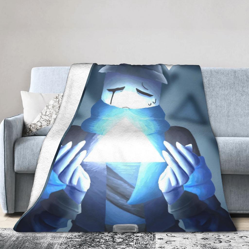 Azuretime & Timeazure Forsaken Blanket Warm Pattern Plush Throw Blanket For Kids Living Room Flannel Bedspread Bed Cover