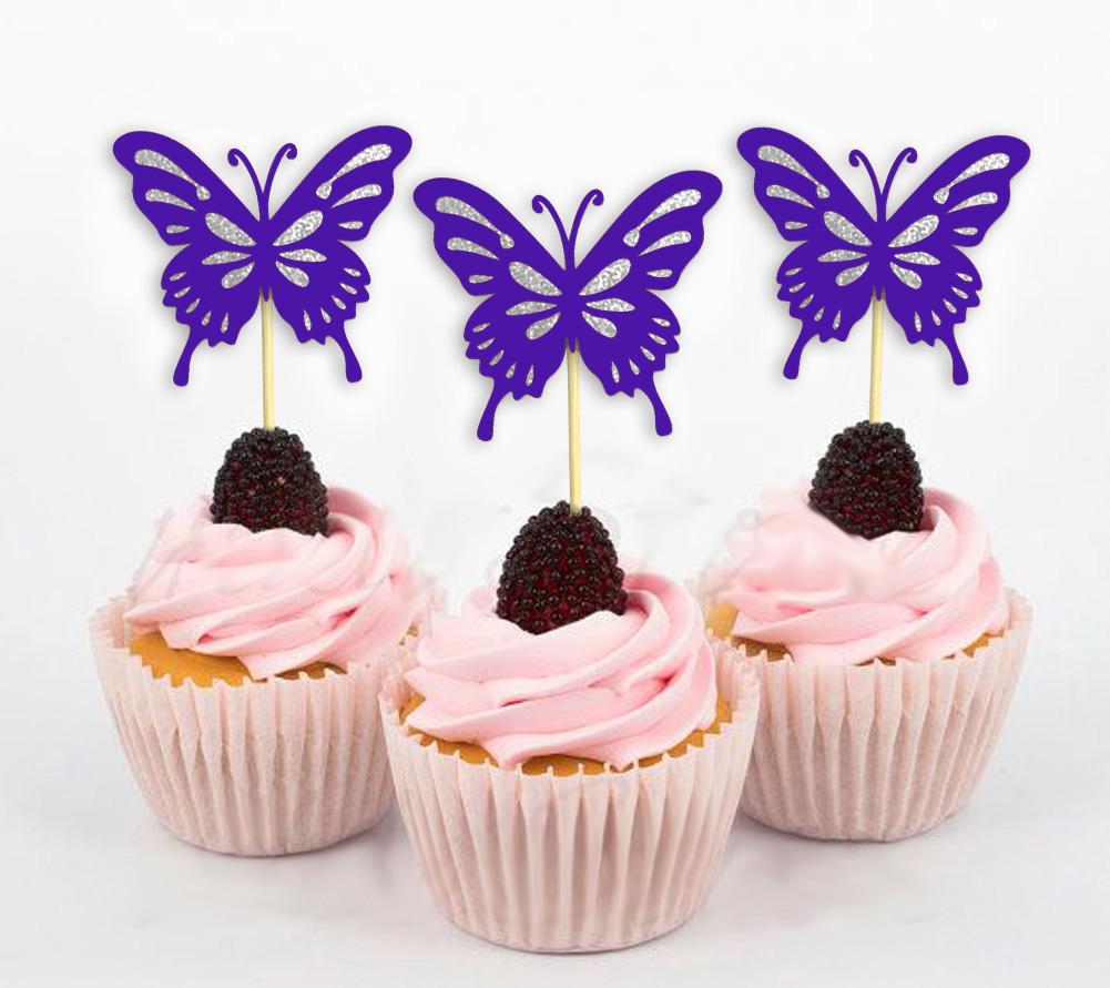 Liebling Souvenir| Kuchendeckel | Geburtstag Hochzeit Party Dessert Dekorationen – Packung mit