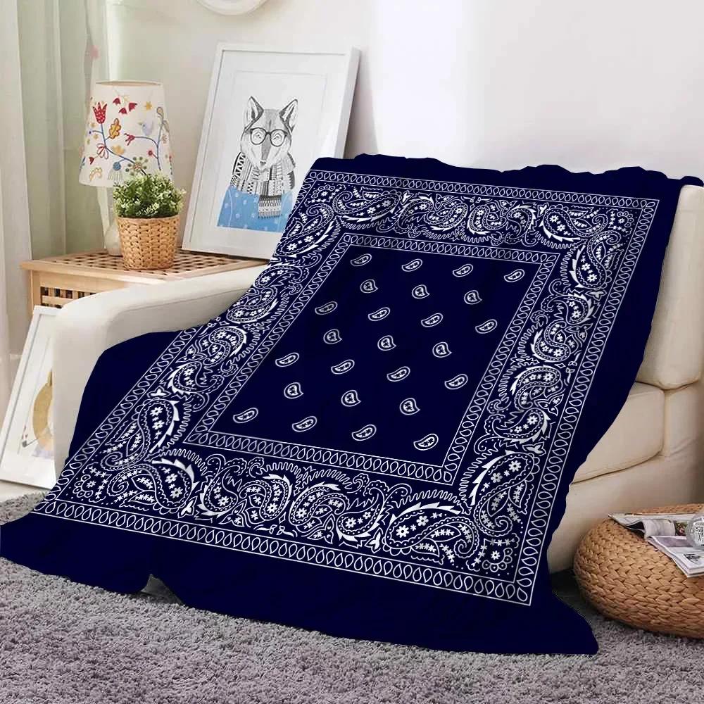 Bohemia Theme Flannel Throw Blanket Soft Warm Mystery for Bedroom Sofa Bed Decor Kids Adult Camping Gift King Queen Size Blanket