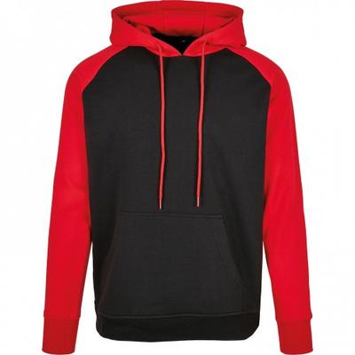 Mens Basic Raglan Hoodie