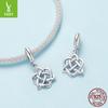 Celtic Knot Pendant Diy Necklace Bracelet Beaded Accessories 925 Silver Beads