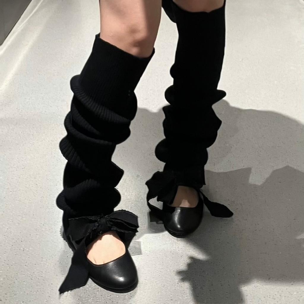 Leder Retro Nische Abnehmbarer Schleifenriemen Zwei Tragevarianten Flache Ballerinas Damenschuhe Frühling und Herbst Mary Jane Einzelne Schuhe