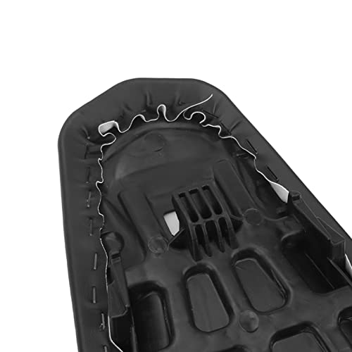 Qiilu Motorcycle Pillion Seat Pad, Motorcycle Rear Pillion Seat Cushion Pressure Relief Comfort Passenger Pad Replacement for 900