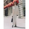 Fashion New Arrival Fashion High Collar Knitted Loose Sweater Skirt Suit Sweater and Skirt Set