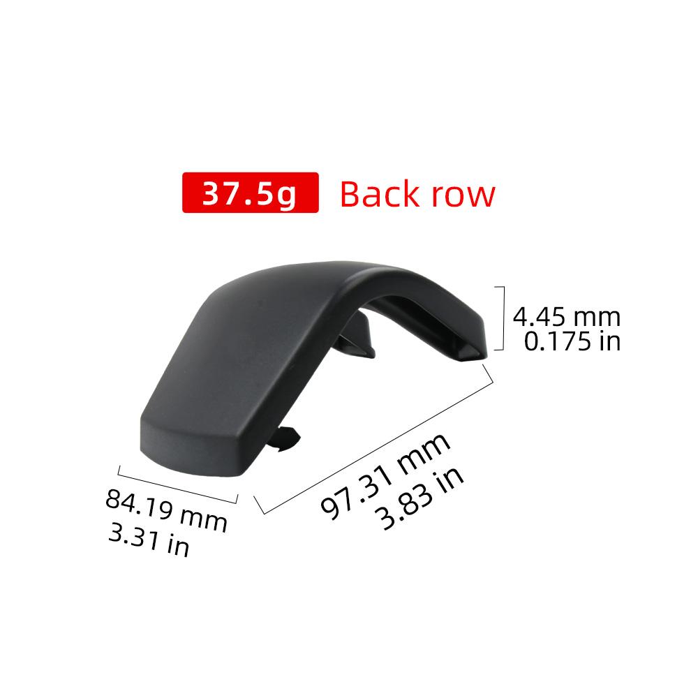 MLKQ6 52207171828 52207171829 Car Accessories Black For BMW X5 E70 2006-2013 F15 2013-2018 Car Second Row Guide Rail Cover