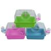 Portable Single Layer Villa Cage with Running Wheel Water Fountain for Pet Syrian Hamster