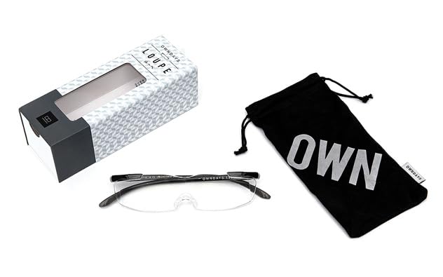 Magnifying Blue Light C1 [OWNDAYS] Glass, 1.6x, Cut, Black, OLP2003T-0S_16