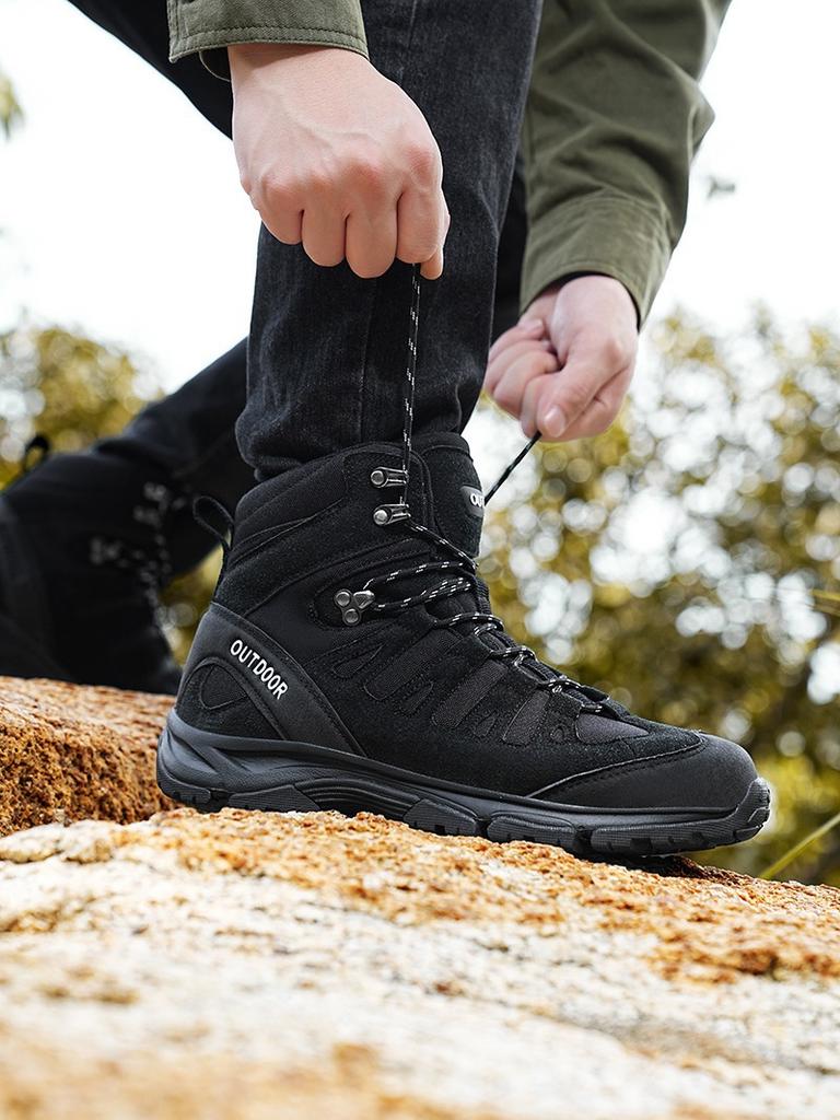 High-top special forces mountain combat training boots outdoor mountaineering Martin boots waterproof riding paratrooper tactical tooling boots