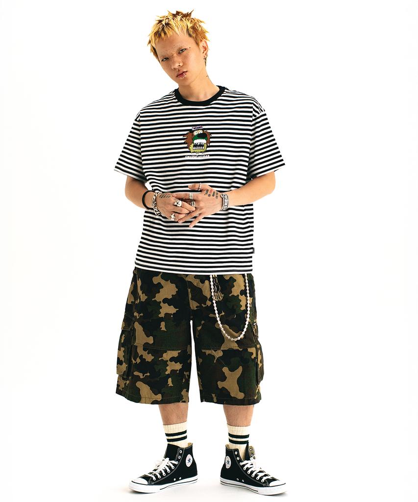 WKNDRS [Wkndrs X Gwaxng] Dully Ripstop Cargo Shorts (Camo)