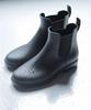 Sesto Rain and Stuffy Women's 191a-BLK-225 Comfortable, Anti-Slip, Waterproof, Side-Gore Boots, All-Season, Comfortable,