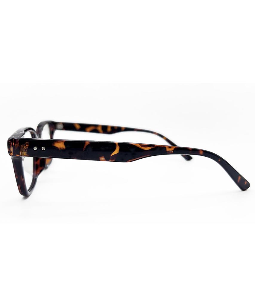 MAISON MASTER Arrow Leopard Glasses