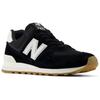 New Balance 574 Black White Gum - U574RAB