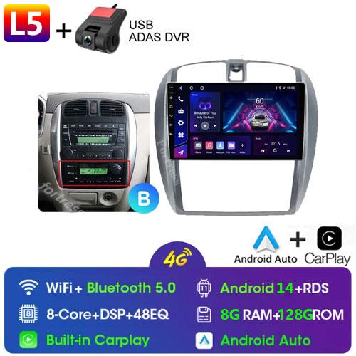 Fortress 8G+128G QLED Car Radio For Mazda 323 BJ 2000-2003 Multimedia Video Player Auto Navigation Android 13 2din DVD Head Unit