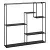 Shelf 70 X 13 X 70 Cm Black Metal