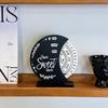 Ferris Wheel Desktop Moon Calendar: Manual Rotation Home Office Ornament with Advanced Design.