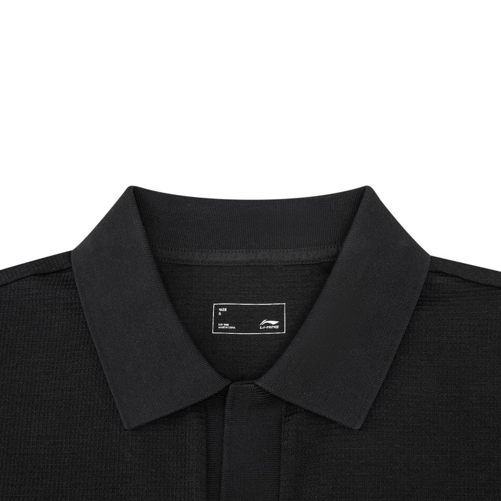 Li Ning Sports Lifestyle Series Polo Shirt With Brand Logo Unisex Polo Shirts APLW293-1