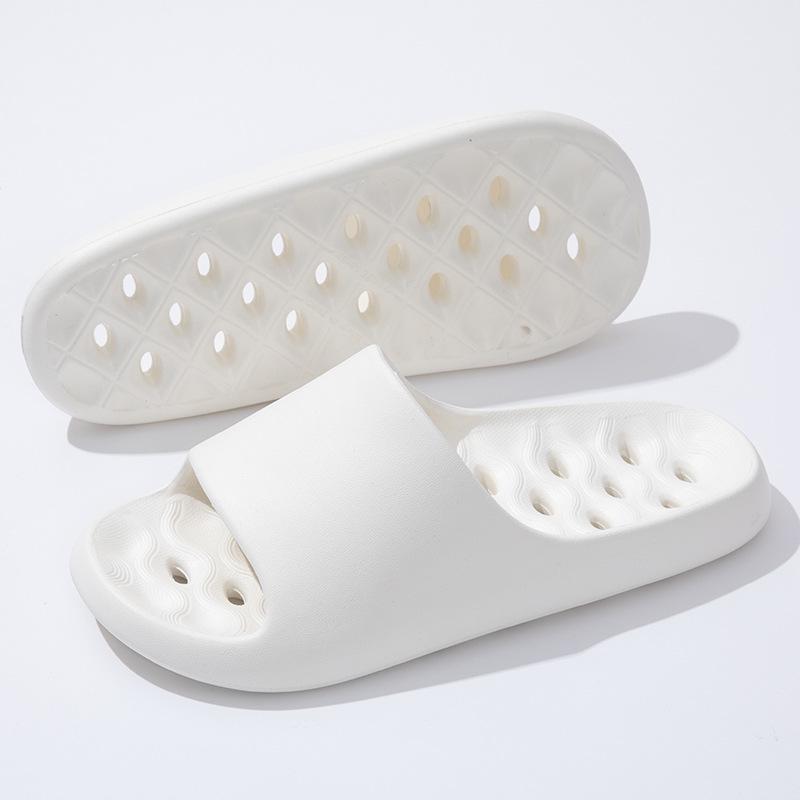 Women's Non-Slip Quick-Dry Shower Slippers, Water-Draining Hollow Design, 2026 Style, Cool Indoor Slippers for Men